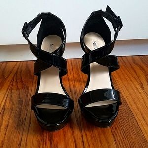 Nine West black heels